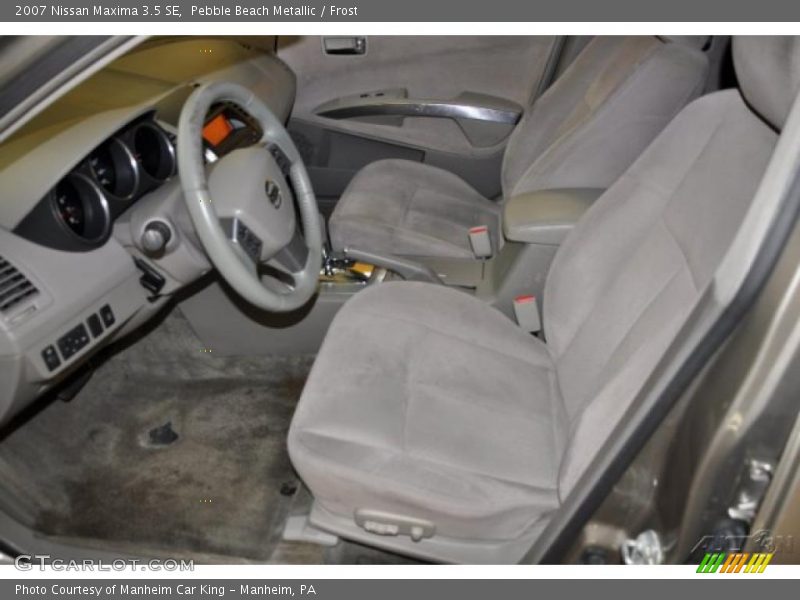 Pebble Beach Metallic / Frost 2007 Nissan Maxima 3.5 SE