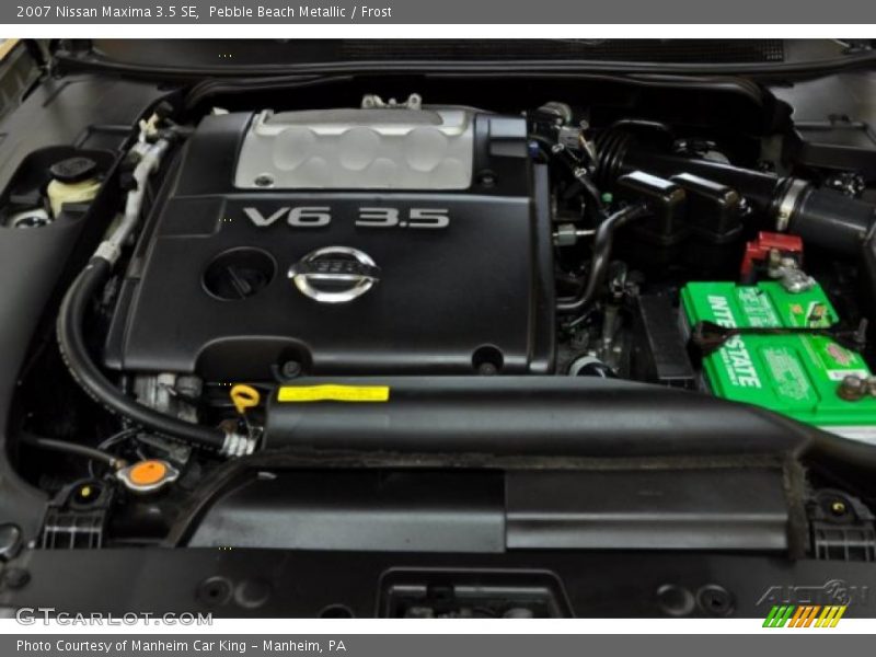 Pebble Beach Metallic / Frost 2007 Nissan Maxima 3.5 SE