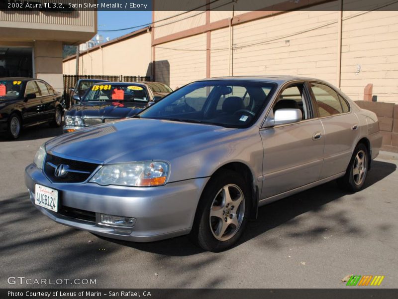 Satin Silver Metallic / Ebony 2002 Acura TL 3.2
