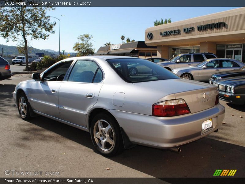 Satin Silver Metallic / Ebony 2002 Acura TL 3.2