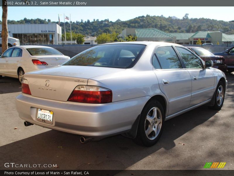 Satin Silver Metallic / Ebony 2002 Acura TL 3.2