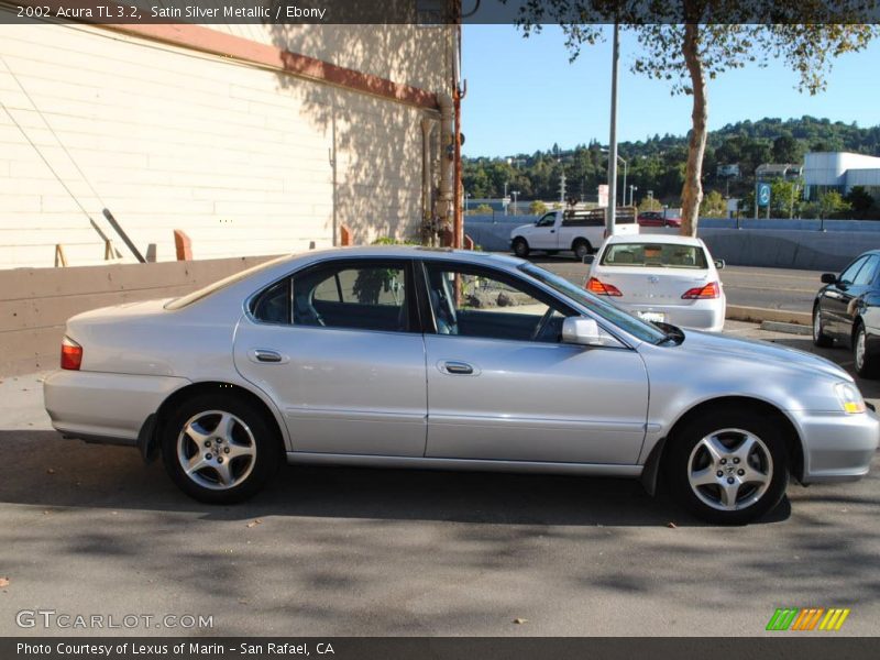 Satin Silver Metallic / Ebony 2002 Acura TL 3.2