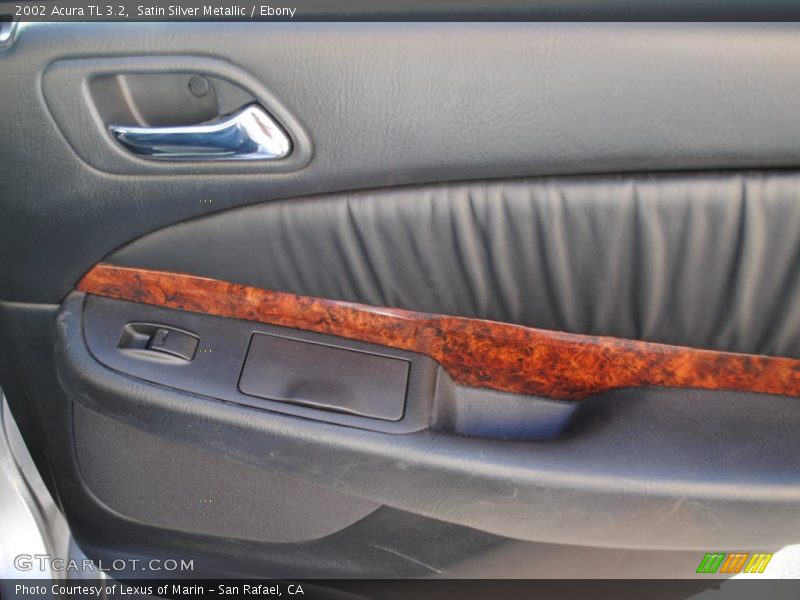 Satin Silver Metallic / Ebony 2002 Acura TL 3.2