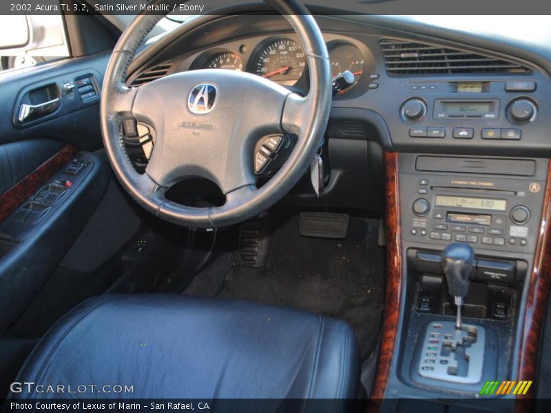 Satin Silver Metallic / Ebony 2002 Acura TL 3.2