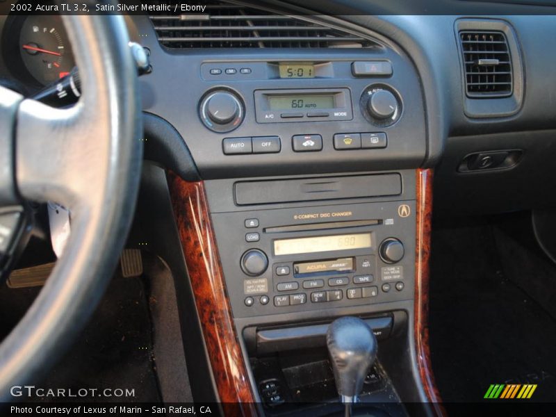 Satin Silver Metallic / Ebony 2002 Acura TL 3.2