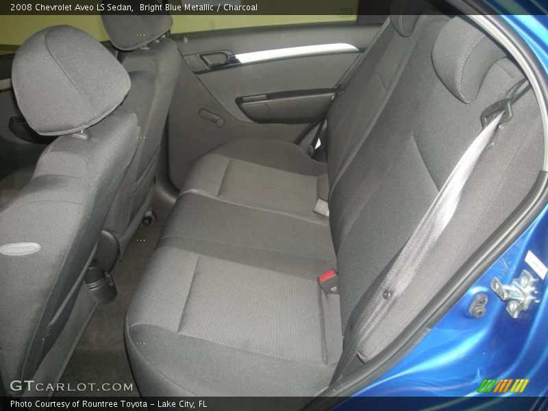 Bright Blue Metallic / Charcoal 2008 Chevrolet Aveo LS Sedan