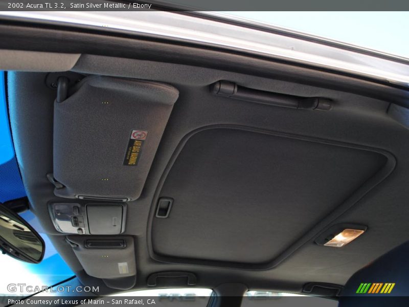 Satin Silver Metallic / Ebony 2002 Acura TL 3.2