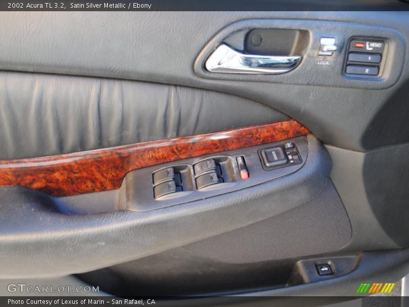 Satin Silver Metallic / Ebony 2002 Acura TL 3.2