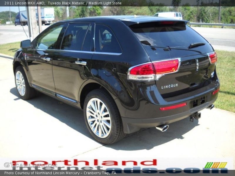 Tuxedo Black Metallic / Medium Light Stone 2011 Lincoln MKX AWD