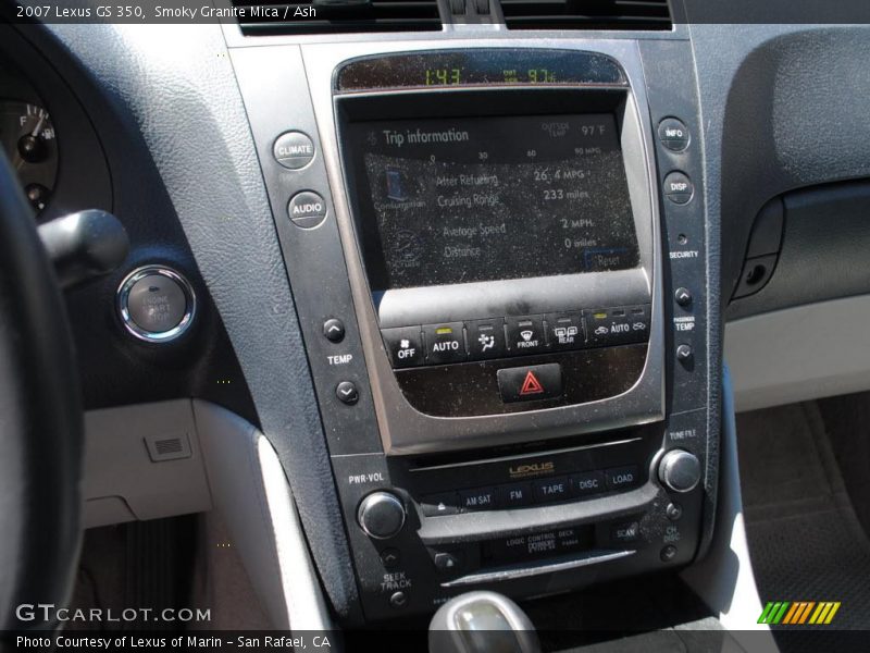 Smoky Granite Mica / Ash 2007 Lexus GS 350