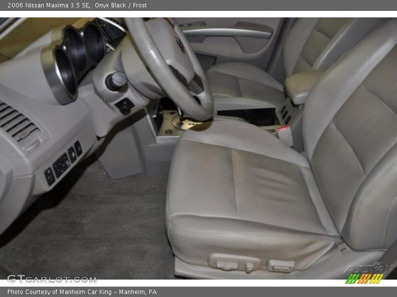 Onyx Black / Frost 2006 Nissan Maxima 3.5 SE