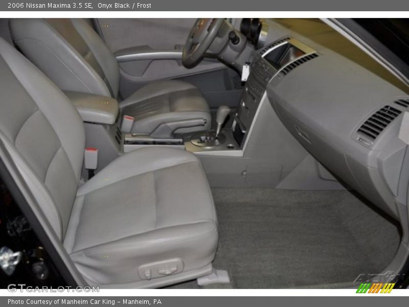 Onyx Black / Frost 2006 Nissan Maxima 3.5 SE