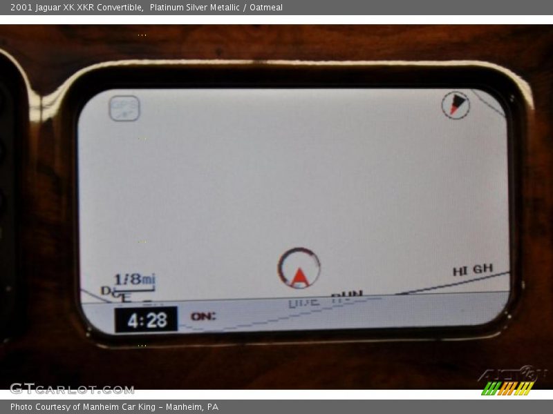Platinum Silver Metallic / Oatmeal 2001 Jaguar XK XKR Convertible