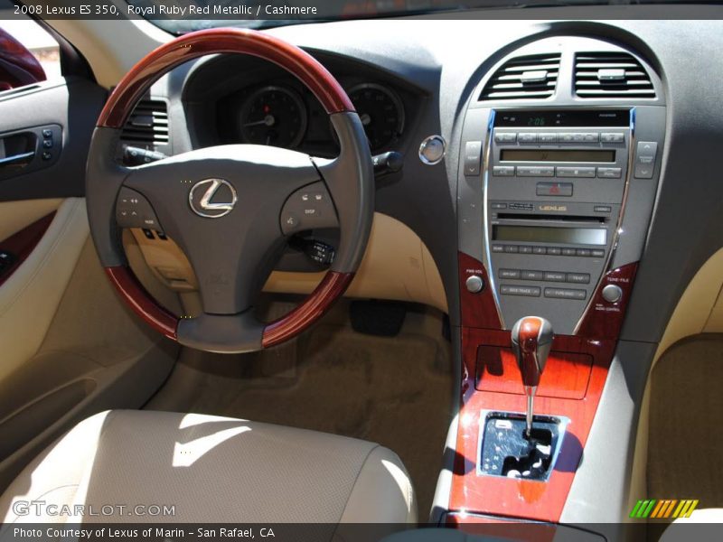 Royal Ruby Red Metallic / Cashmere 2008 Lexus ES 350