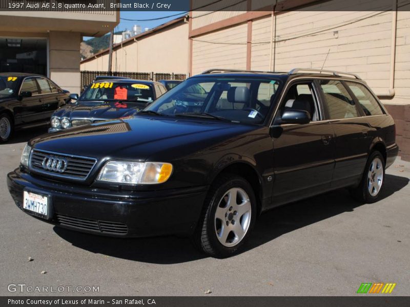 Brilliant Black / Grey 1997 Audi A6 2.8 quattro Avant
