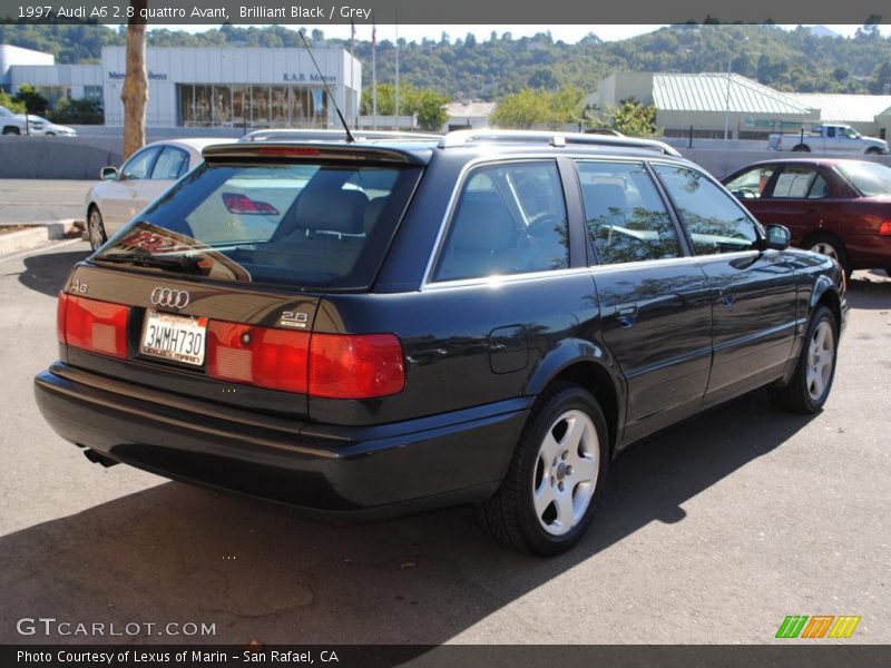 Brilliant Black / Grey 1997 Audi A6 2.8 quattro Avant