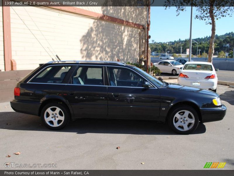 Brilliant Black / Grey 1997 Audi A6 2.8 quattro Avant