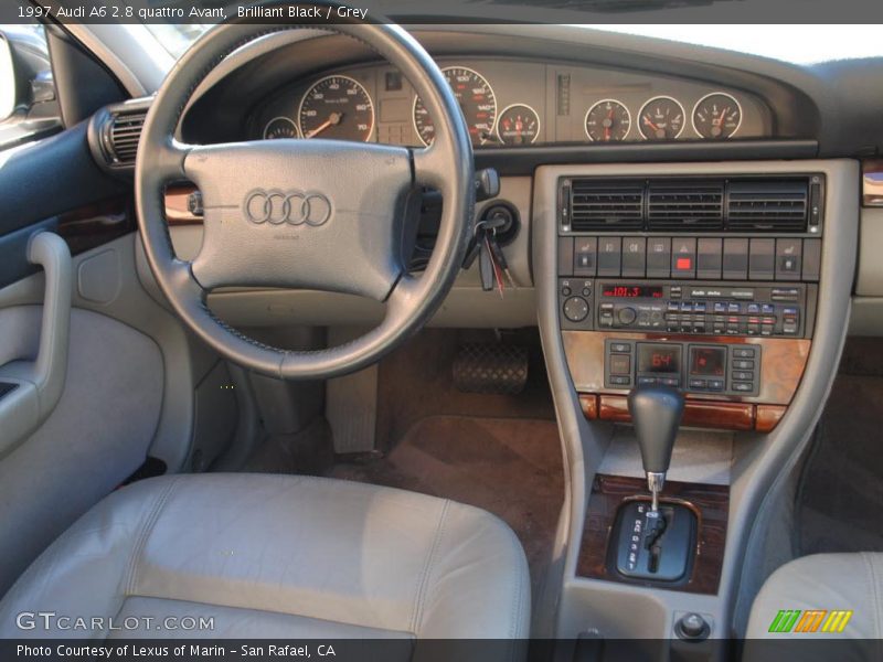 Brilliant Black / Grey 1997 Audi A6 2.8 quattro Avant