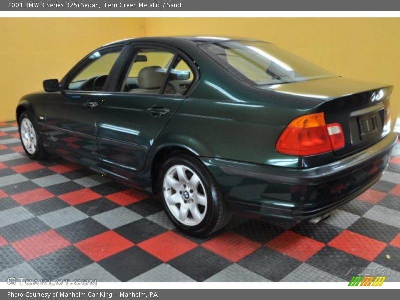 Fern Green Metallic / Sand 2001 BMW 3 Series 325i Sedan