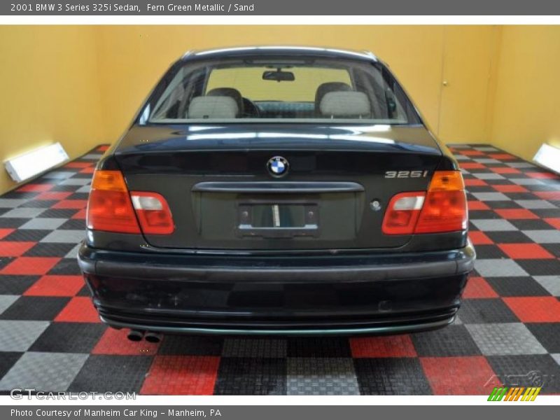 Fern Green Metallic / Sand 2001 BMW 3 Series 325i Sedan