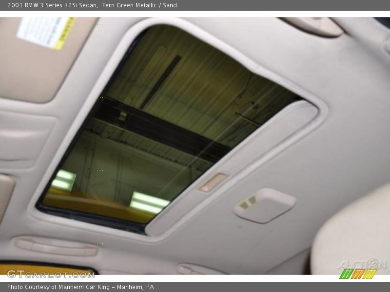 Fern Green Metallic / Sand 2001 BMW 3 Series 325i Sedan