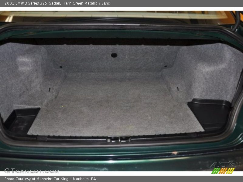 Fern Green Metallic / Sand 2001 BMW 3 Series 325i Sedan