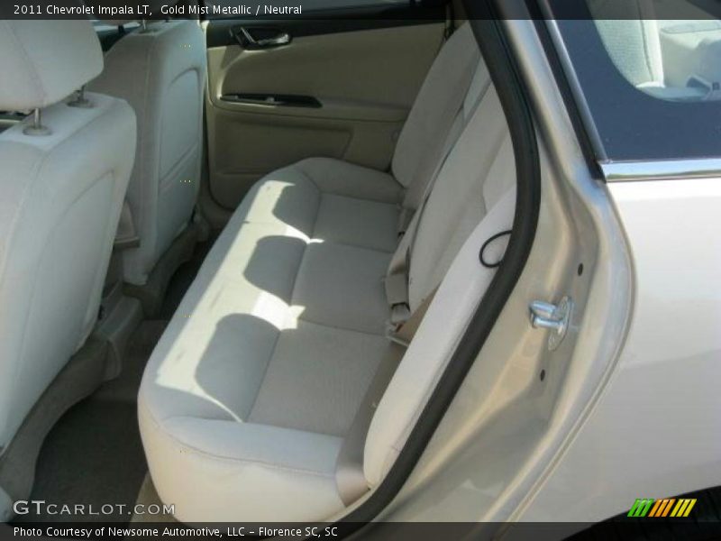 Gold Mist Metallic / Neutral 2011 Chevrolet Impala LT