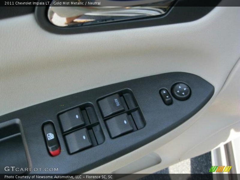 Gold Mist Metallic / Neutral 2011 Chevrolet Impala LT