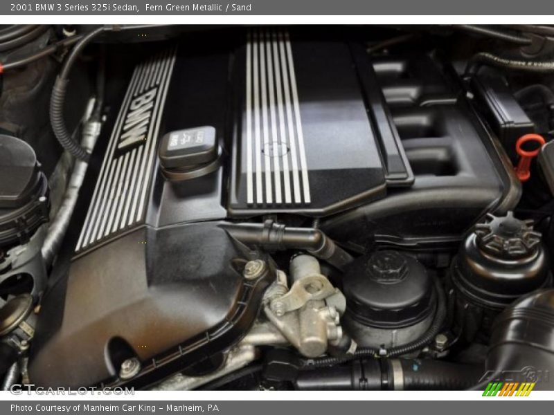 Fern Green Metallic / Sand 2001 BMW 3 Series 325i Sedan