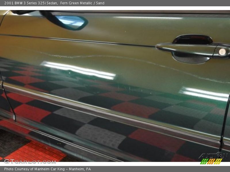 Fern Green Metallic / Sand 2001 BMW 3 Series 325i Sedan