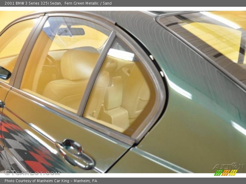 Fern Green Metallic / Sand 2001 BMW 3 Series 325i Sedan