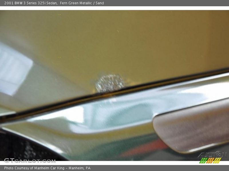 Fern Green Metallic / Sand 2001 BMW 3 Series 325i Sedan