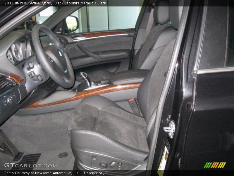 Black Sapphire Metallic / Black 2011 BMW X6 ActiveHybrid