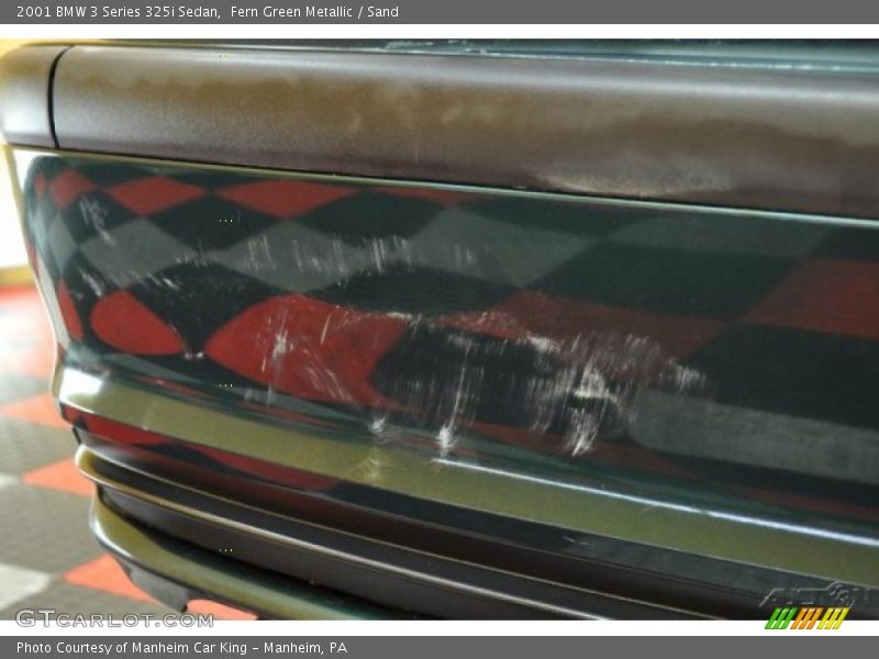 Fern Green Metallic / Sand 2001 BMW 3 Series 325i Sedan