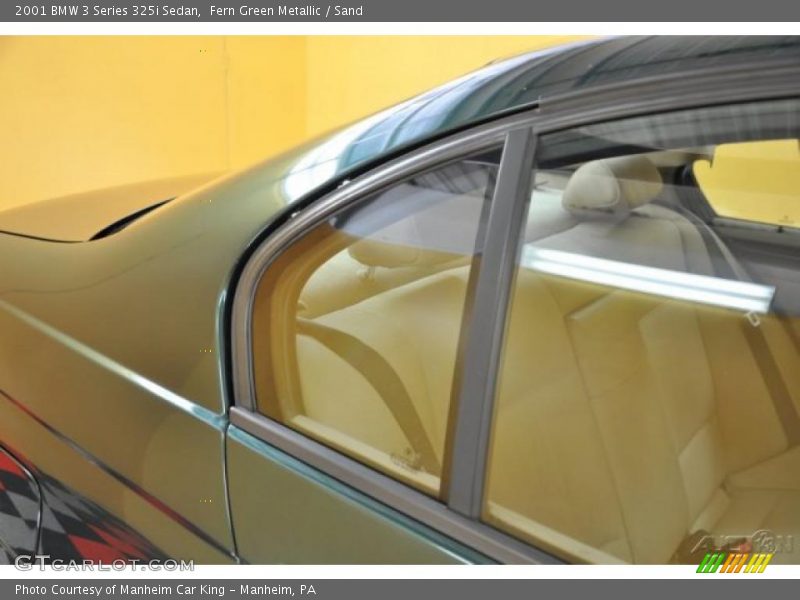 Fern Green Metallic / Sand 2001 BMW 3 Series 325i Sedan