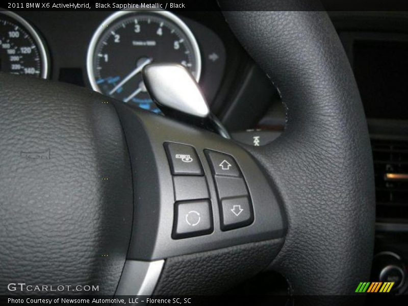 Black Sapphire Metallic / Black 2011 BMW X6 ActiveHybrid