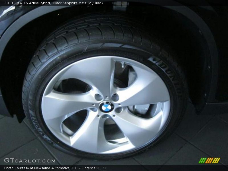 Black Sapphire Metallic / Black 2011 BMW X6 ActiveHybrid