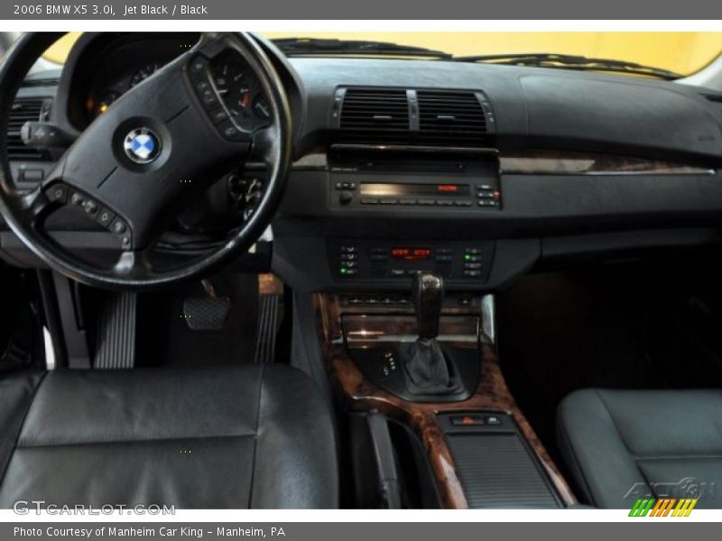 Jet Black / Black 2006 BMW X5 3.0i