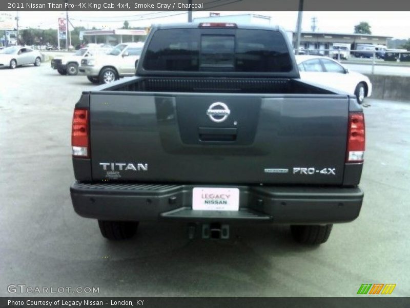 Smoke Gray / Charcoal 2011 Nissan Titan Pro-4X King Cab 4x4