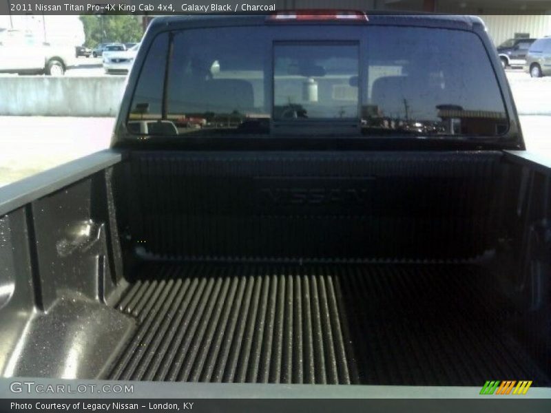 Galaxy Black / Charcoal 2011 Nissan Titan Pro-4X King Cab 4x4