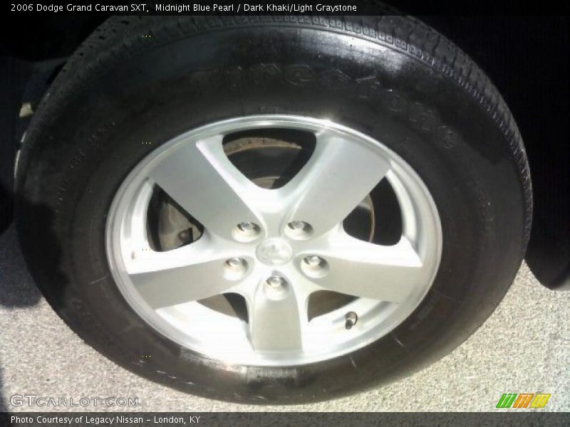 Midnight Blue Pearl / Dark Khaki/Light Graystone 2006 Dodge Grand Caravan SXT