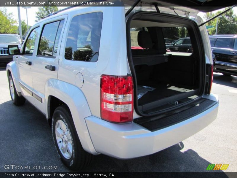 Bright Silver Metallic / Dark Slate Gray 2011 Jeep Liberty Sport