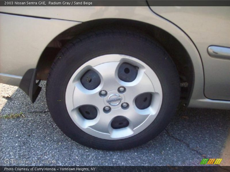 Radium Gray / Sand Beige 2003 Nissan Sentra GXE