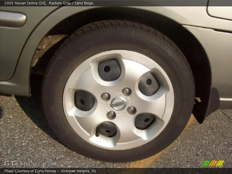 Radium Gray / Sand Beige 2003 Nissan Sentra GXE