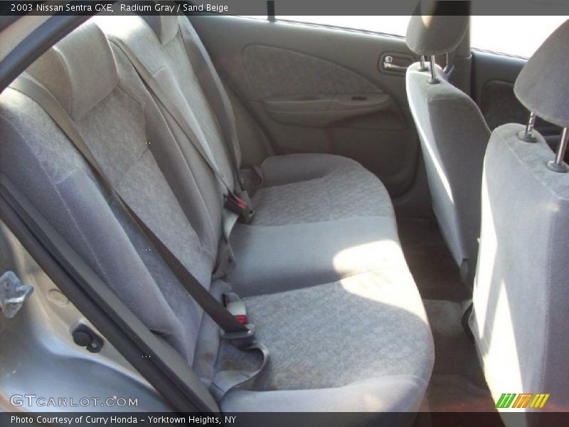 Radium Gray / Sand Beige 2003 Nissan Sentra GXE