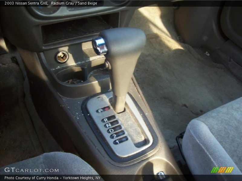 Radium Gray / Sand Beige 2003 Nissan Sentra GXE