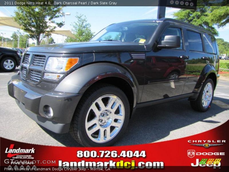 Dark Charcoal Pearl / Dark Slate Gray 2011 Dodge Nitro Heat 4.0