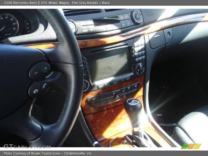 Flint Grey Metallic / Black 2008 Mercedes-Benz E 350 4Matic Wagon