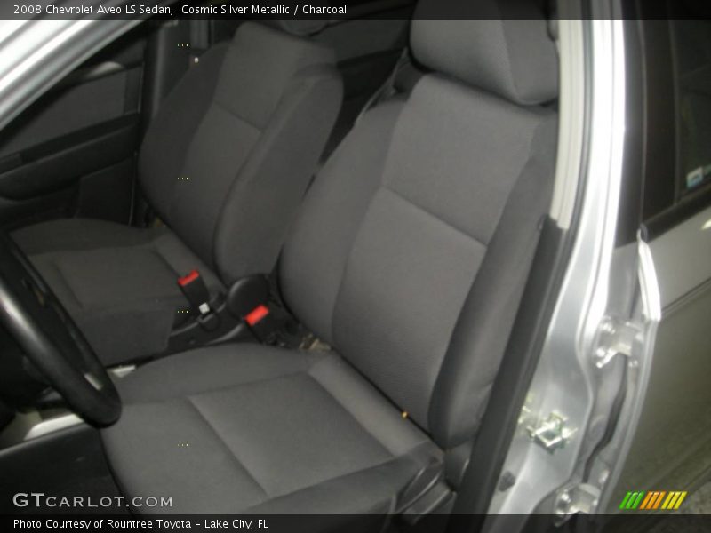 Cosmic Silver Metallic / Charcoal 2008 Chevrolet Aveo LS Sedan