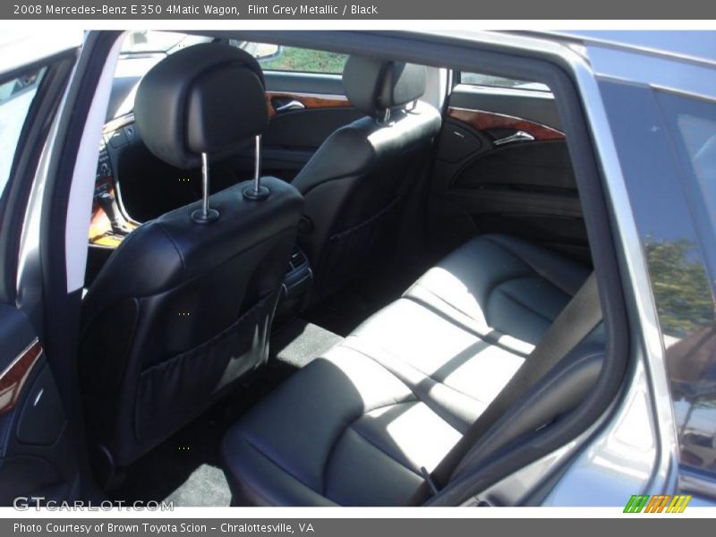 Flint Grey Metallic / Black 2008 Mercedes-Benz E 350 4Matic Wagon